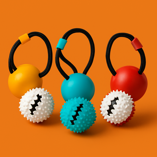 Pelota retenedora de comida