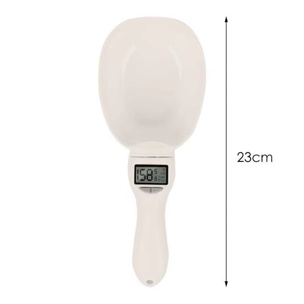 Cuchara Medidora Digital para Alimento de Perros y Gatos con Pantalla LCD | Báscula Electrónica para Porciones Precisas