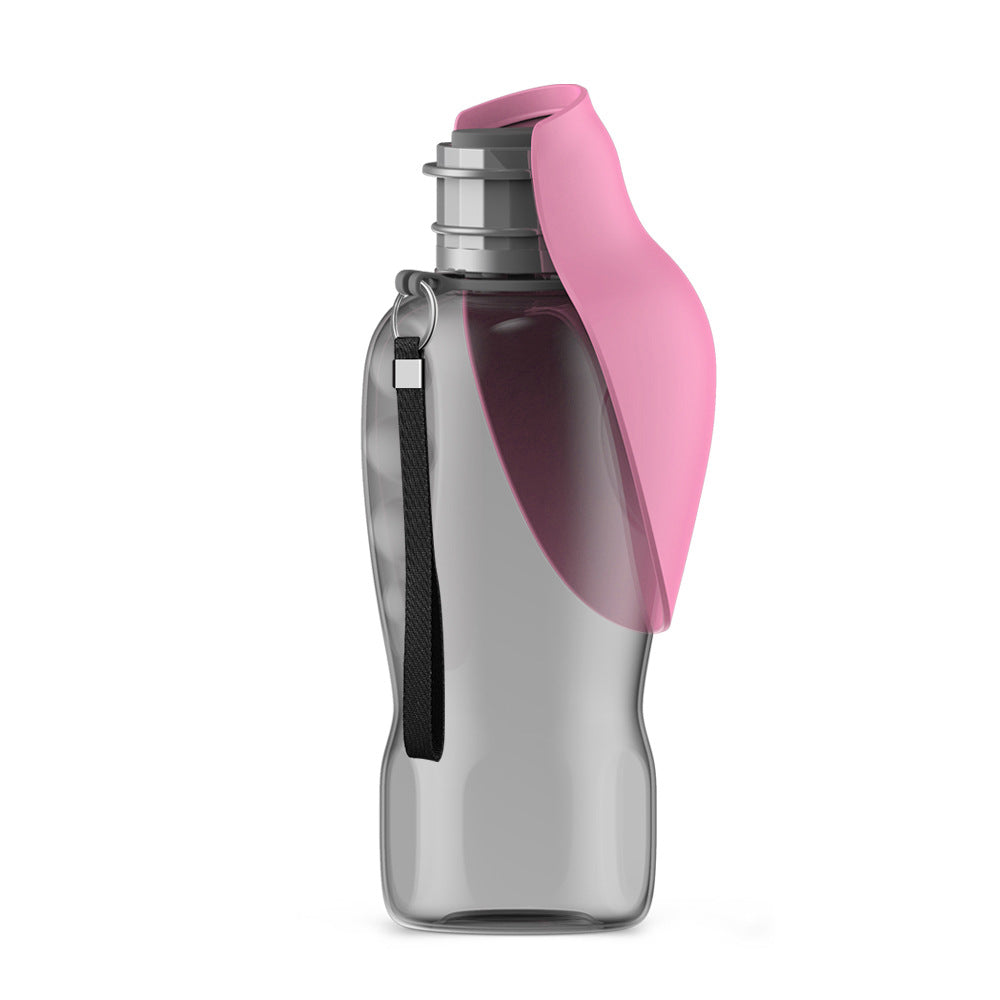Botella Portátil de Agua para Perros 800 ml | Bebedero Plegable Antiderrames para Mascotas | Accesorio Ideal para Paseos al Aire Libre