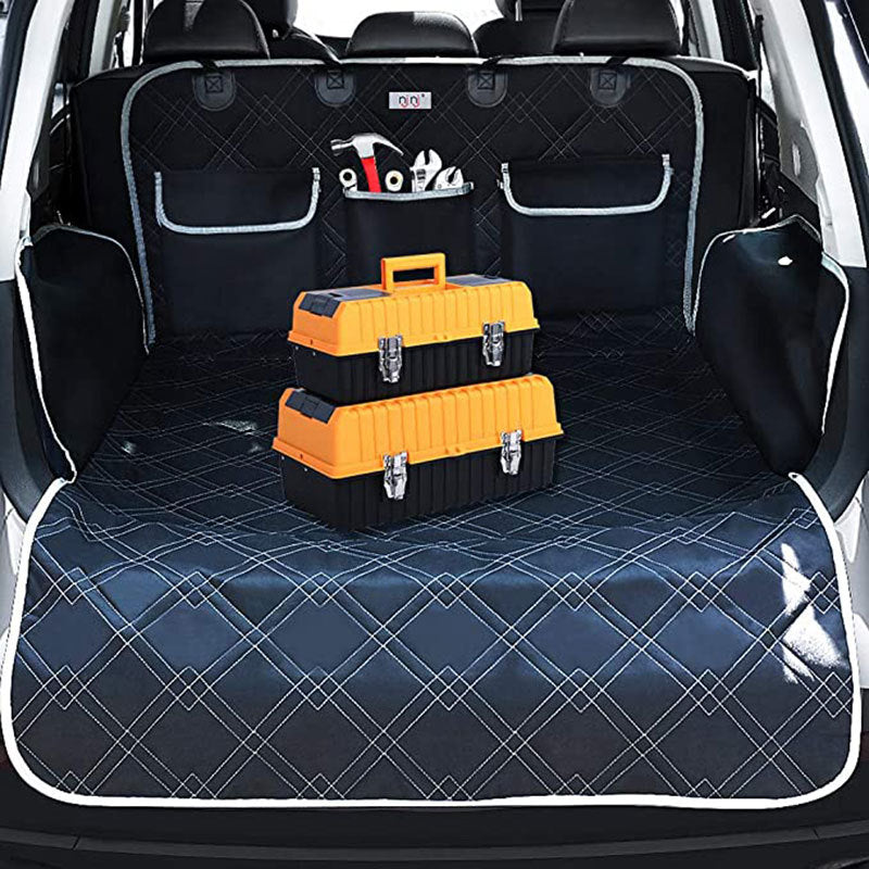 Tapete Protector para Auto para Mascotas | Cama de Viaje para Perros en Cajuela y Asiento | Accesorio Impermeable para Transporte Seguro