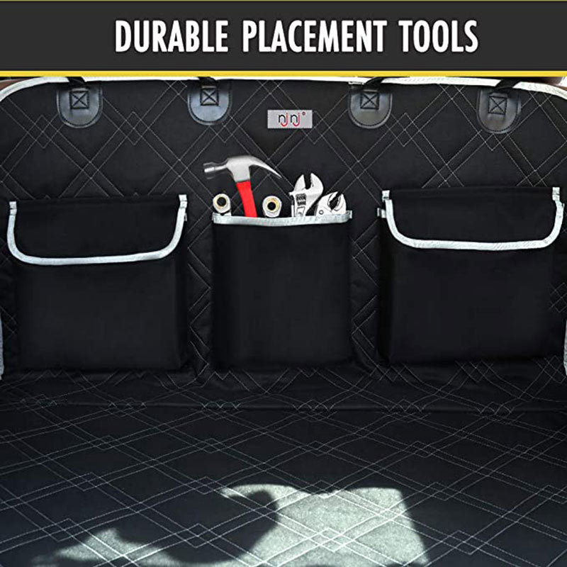 Tapete Protector para Auto para Mascotas | Cama de Viaje para Perros en Cajuela y Asiento | Accesorio Impermeable para Transporte Seguro