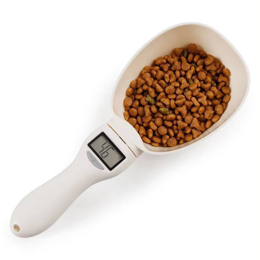 Cuchara Medidora Digital para Alimento de Perros y Gatos con Pantalla LCD | Báscula Electrónica para Porciones Precisas
