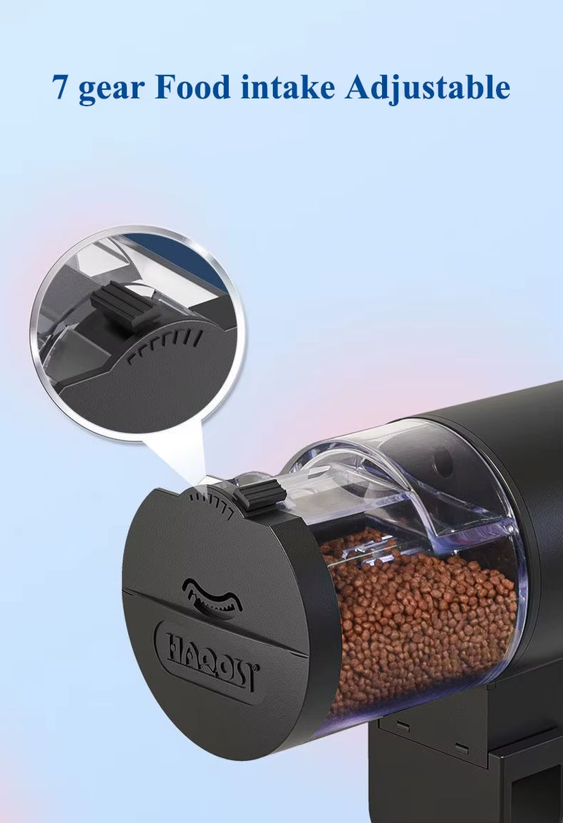 Alimentador Automático para Peces | Dispensador Inteligente con Temporizador de 100 ml | Comedero Automático para Acuario de Gran Capacidad