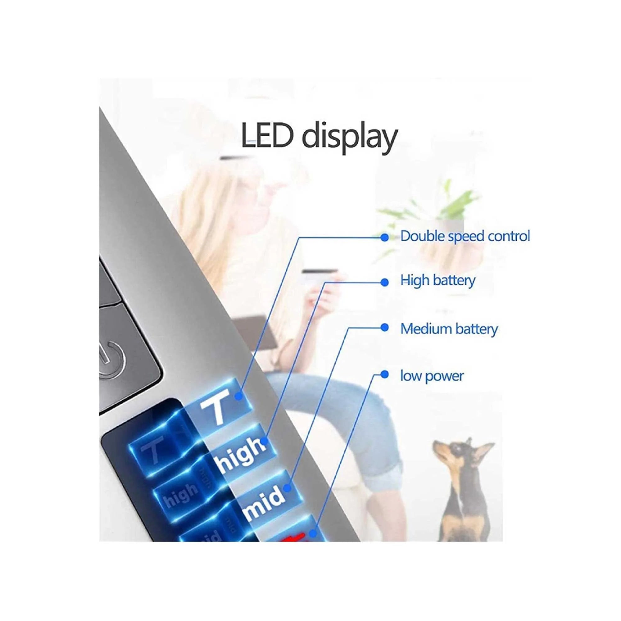 Lima Eléctrica para Uñas de Mascotas | Cortador y Pulidor de Garras para Perros y Gatos | Esmeril Recargable USB N9