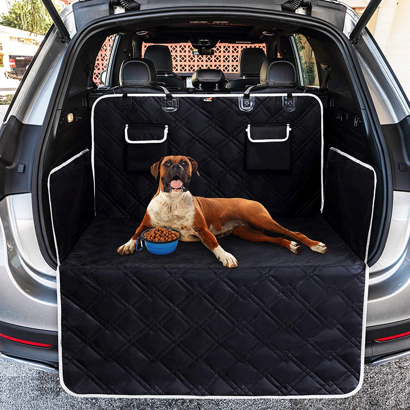 Tapete Protector para Auto para Mascotas | Cama de Viaje para Perros en Cajuela y Asiento | Accesorio Impermeable para Transporte Seguro