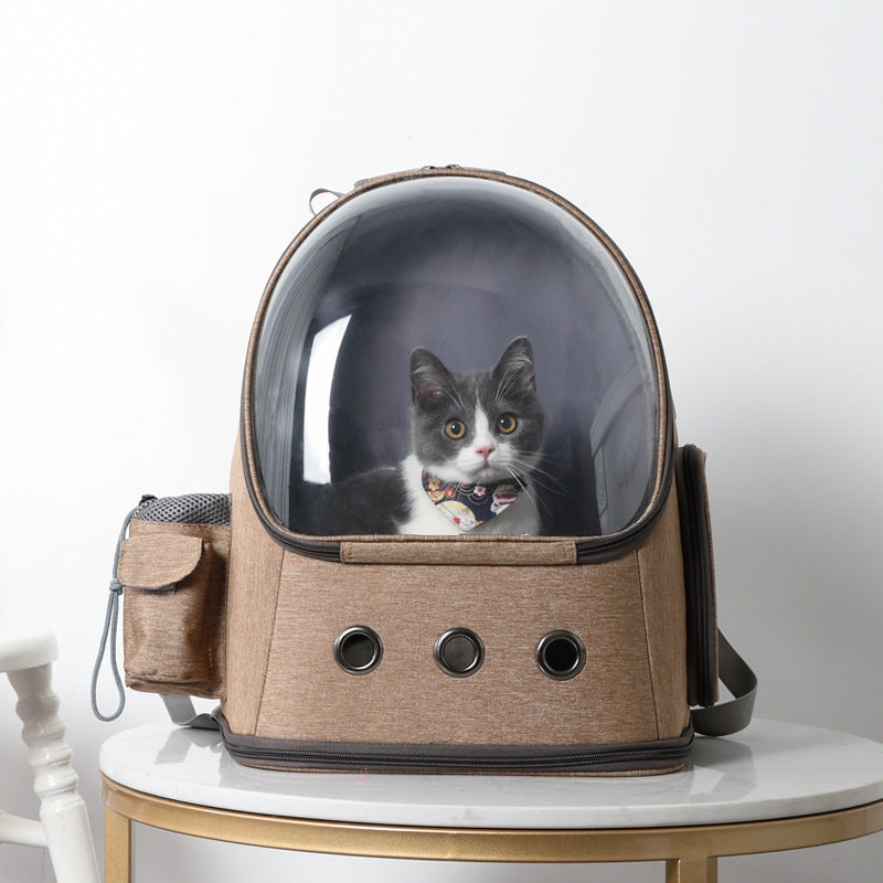 Transportadora Portátil para Gatos y Perros | Bolsa Universal de Viaje para Mascotas | Accesorio Cómodo y Seguro para Salidas