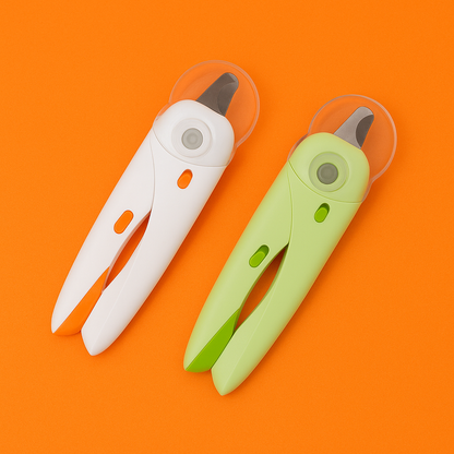 Cortauñas para mascotas con linterna