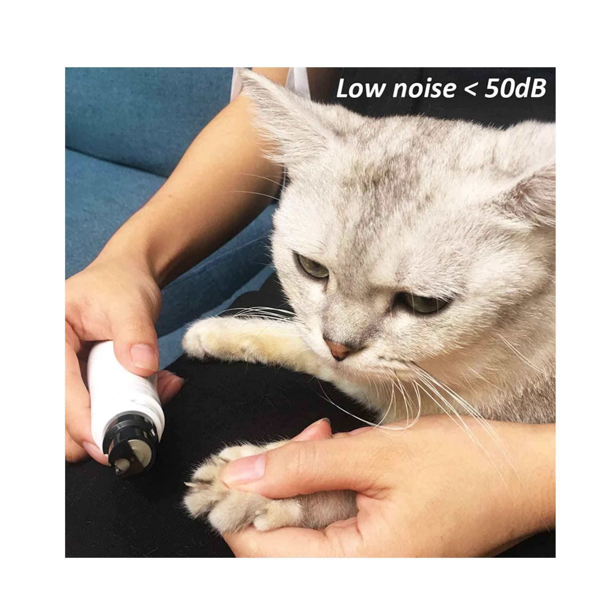 Lima Eléctrica para Uñas de Mascotas | Cortador y Pulidor de Garras para Perros y Gatos | Esmeril Recargable USB N9
