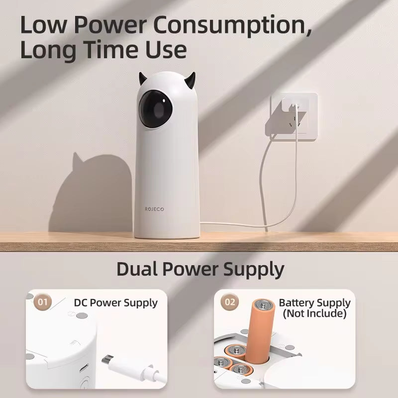 Juguete Láser Automático para Gatos | Juguete Interactivo Inteligente con Luz LED | Accesorio Electrónico para Estimular el Juego en Gatos y Perros